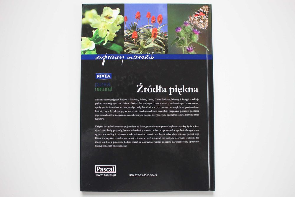 książka "Źródła piękna - wyprawy marzeń" PASCAL