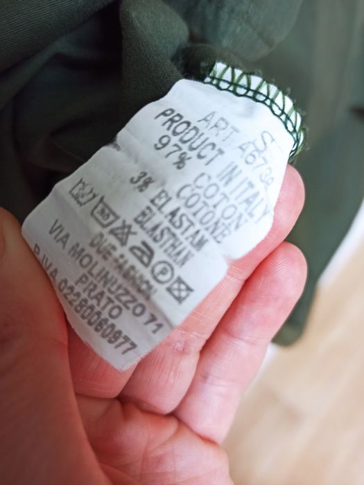 Zielona koszula oversize