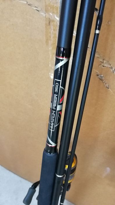 Canas de pesca inglesa + boias