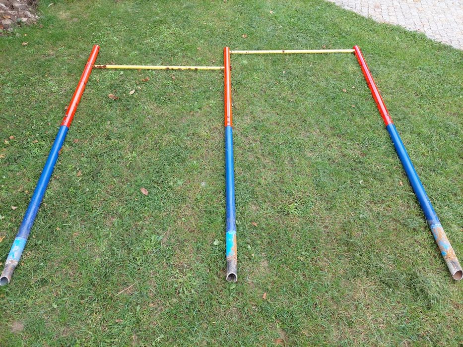 Drążek gimnastyczny do podciagania Hudora podwójny 100 kg