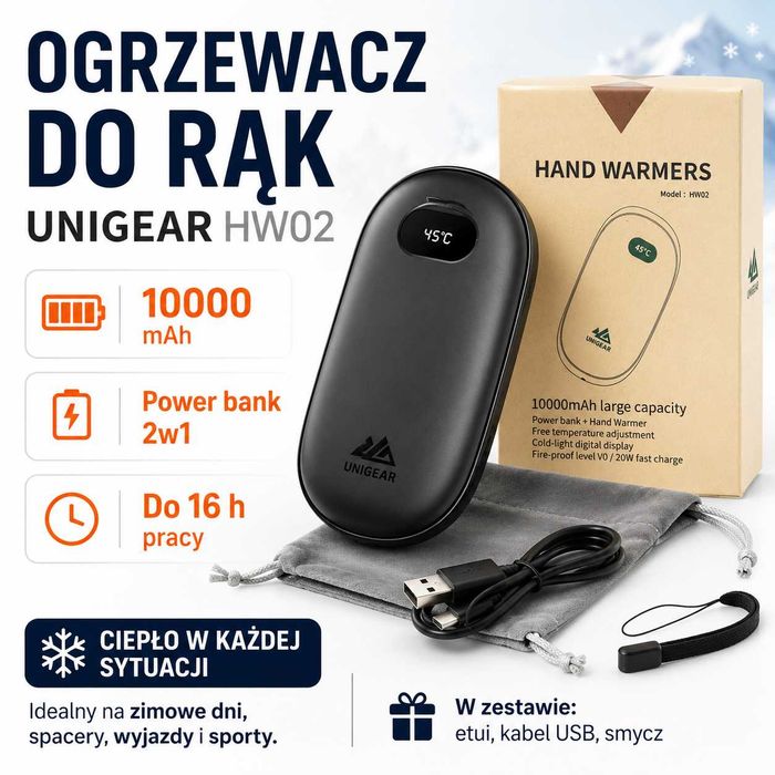 Elektryczny Ogrzewacz Do Rąk UNIGEAR