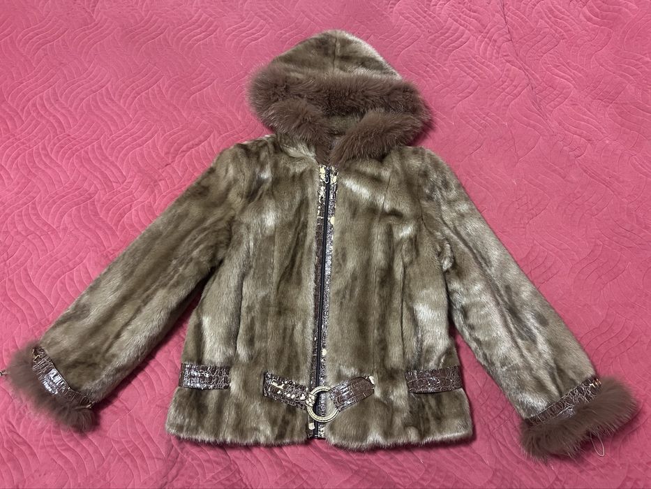 Шубка коротка полошубок з екохутра
