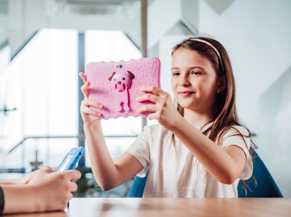 Tablet dla dzieci 7” 4/32 GB – nowy, edukacyjny, z etui