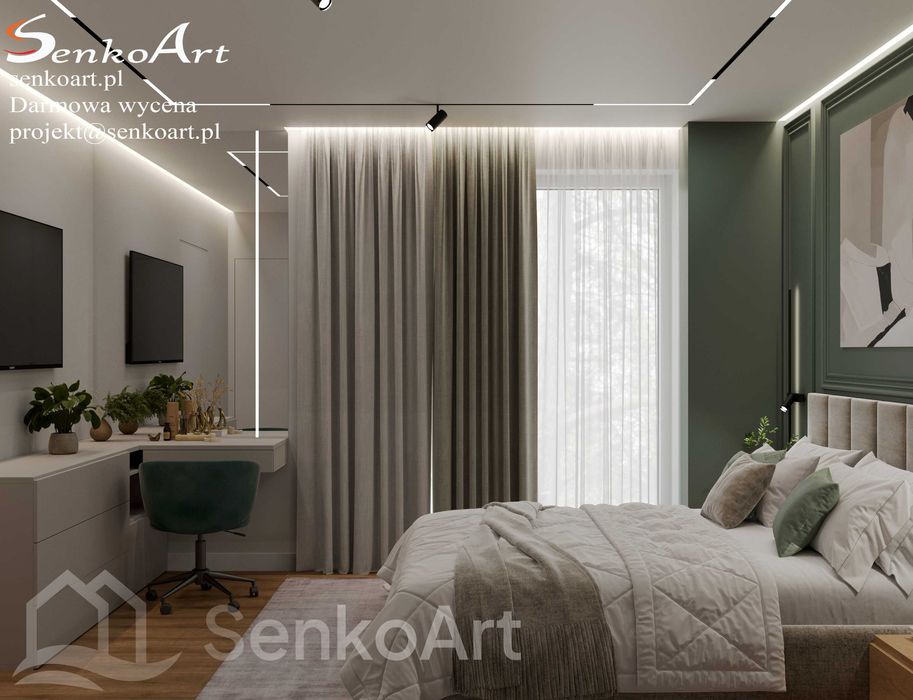 Projektowanie Wnętrz - OFERUJEMY ATRAKCYJNE CENY - 100zł/m2! Zdalnie