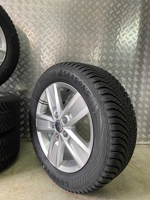 2 kpl.Koła Felgi Opony 7x17 VW Transporter T5 T6 T7 Crafter Adax Koźle