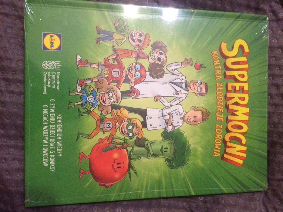 Książka supermocni lidl komiks