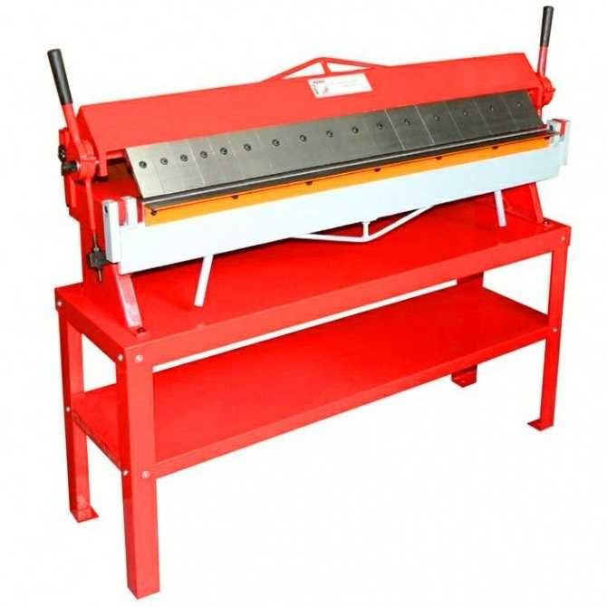 Сегментний листогиб Ручний листозгинальний верстат для згинання металу
