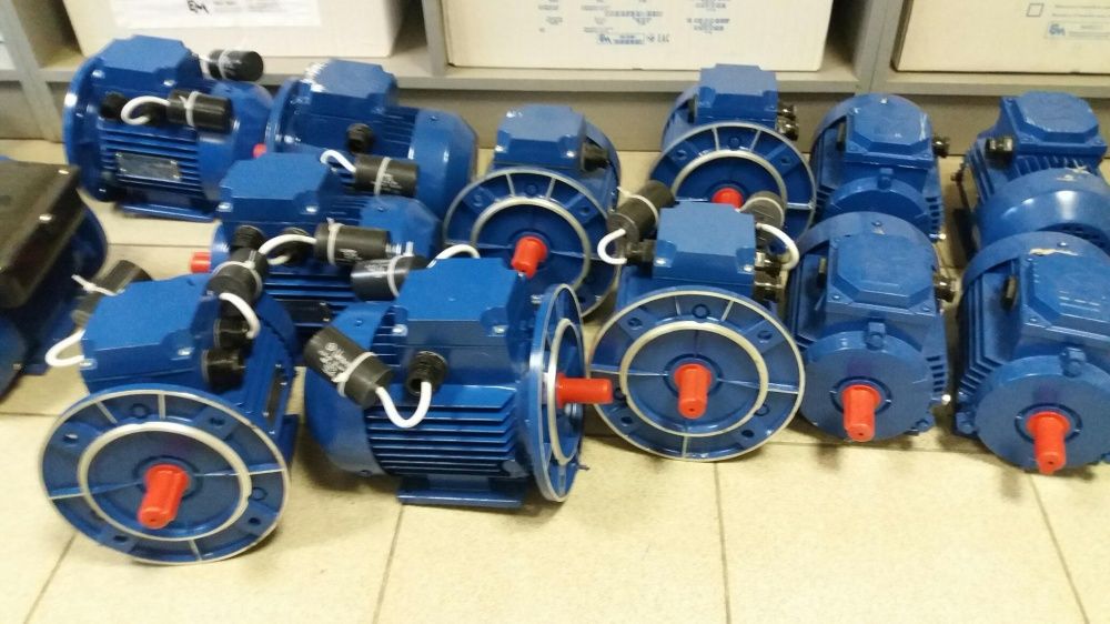Электродвигатель 0.75,1.1,1.5,2.2,3,4,5.5,11квт 220-380В двигун, мотор