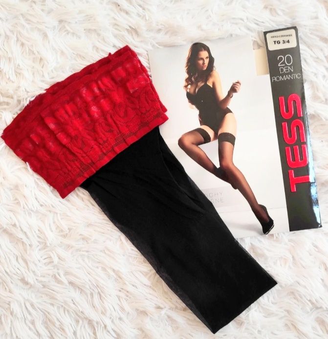 Pończochy łączone kolorystycznie mix