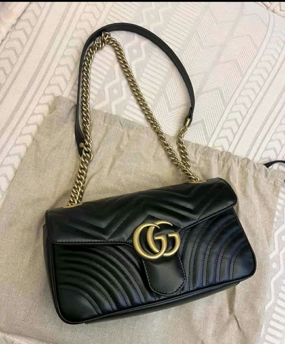 Torebka gucci nowa logowana z pudelkiem