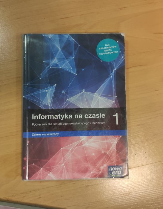 Informatyka na czasie 1, zakres rozszerzony