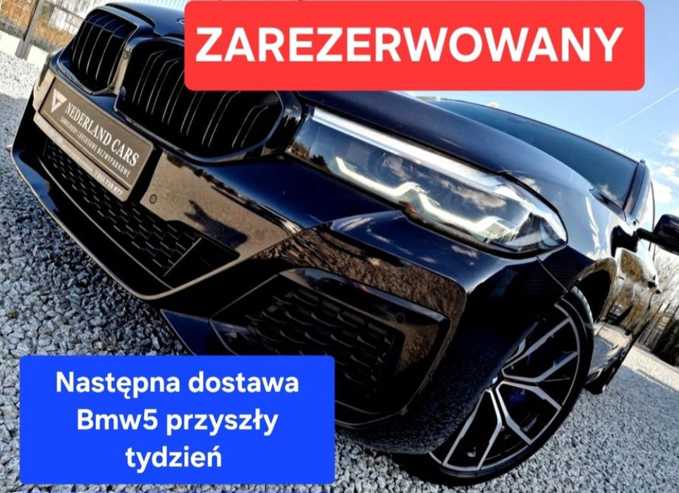 BMW Seria 5 Matrix M-Pakiet X-Drive Piano Carbon Hak Vrtual Kamera Shadow 292ps