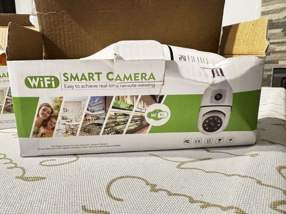 Câmera wifi de segurança (2x)