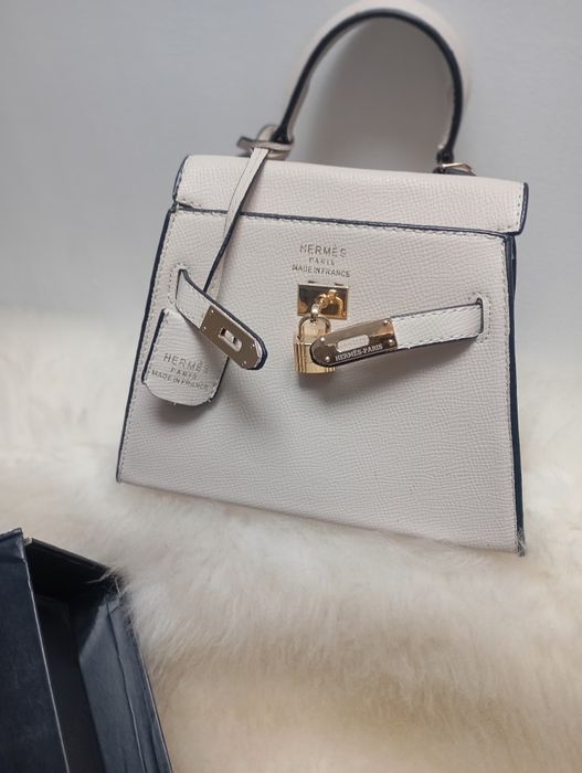 Hermes torebka beż luxury