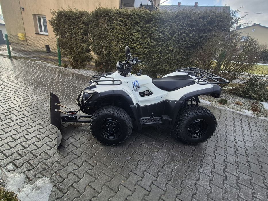 Quad TGB Blade 550 - 4x4 - zarejestrowany! Pług  !