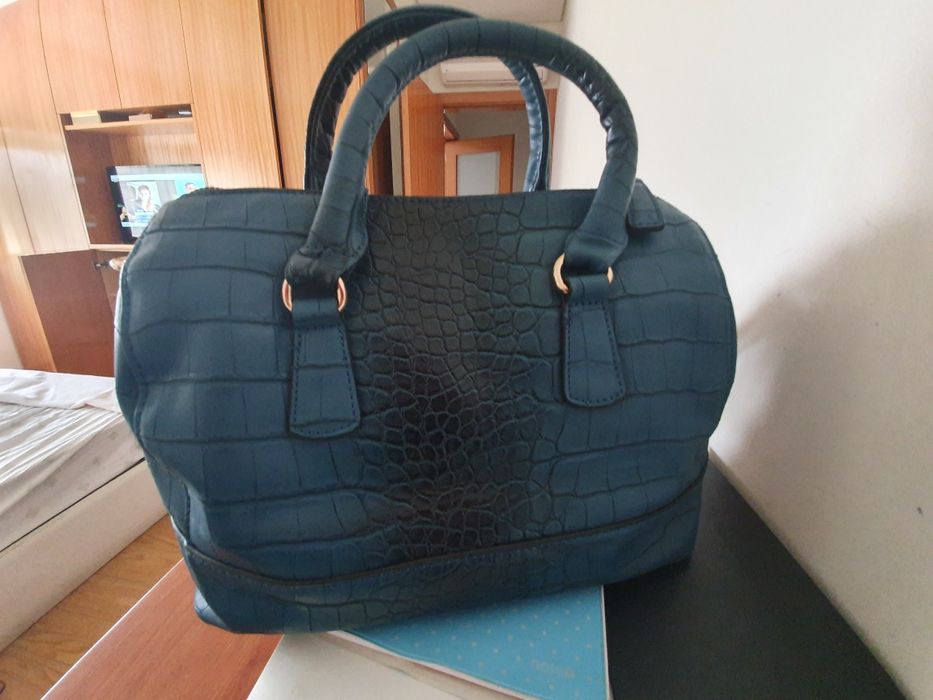 Mala de mão azul64861682320642121