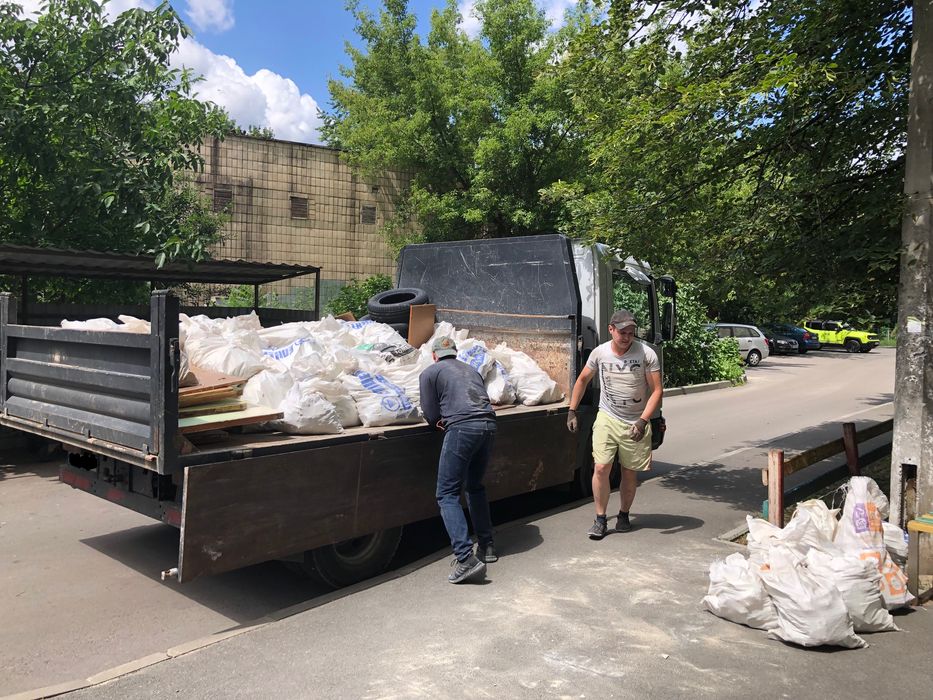Вивіз Сміття Будівельне Садове Побутове Вывоз Строительного Мусора