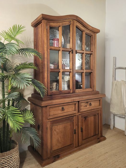 armario, vitrine, louceiro, aparador, mexicano,  rustico