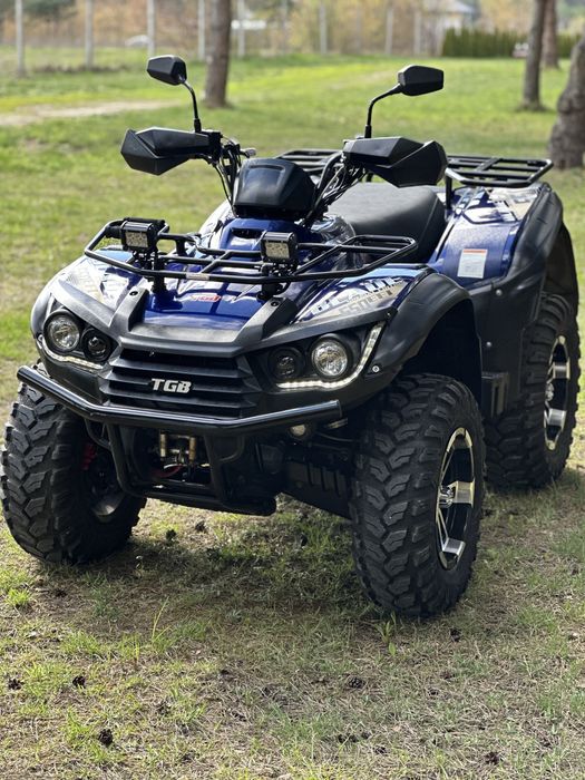 Quad TGB Blade 550 Special IRS  4x4 2019r sprowadzony Homologacja. Pogrzewane manetki i kanapa. Led Bar. Felgi 14”.
