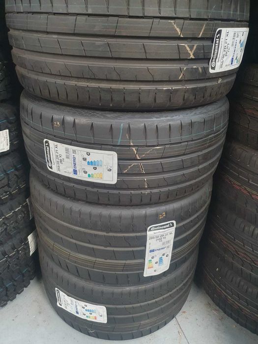 4374 – Pneus Continental C.S.C. 7 em 255/35R21 - 295/30R21 para  Panamera, etc.