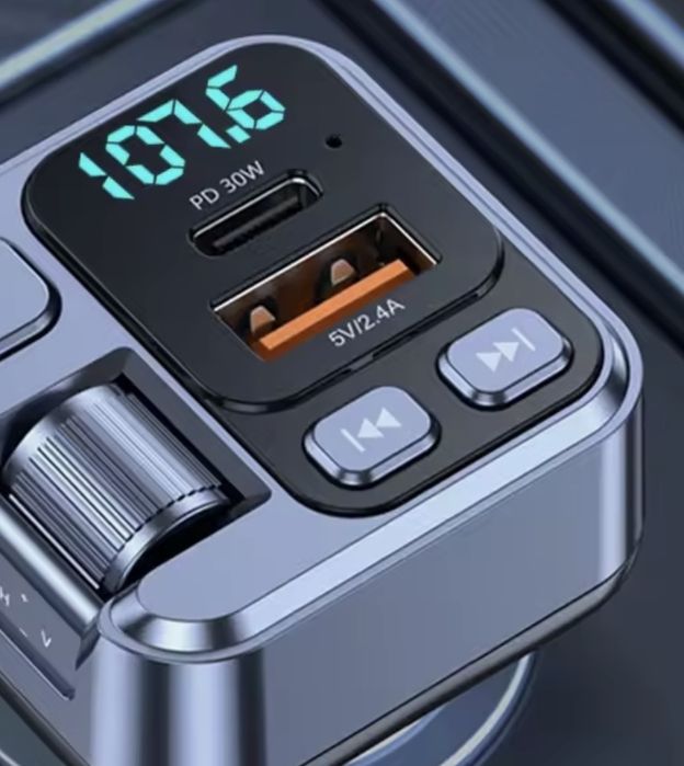 Зарядка прикурювач Bluetooth FM-передавач Автомобільний комплект Usb