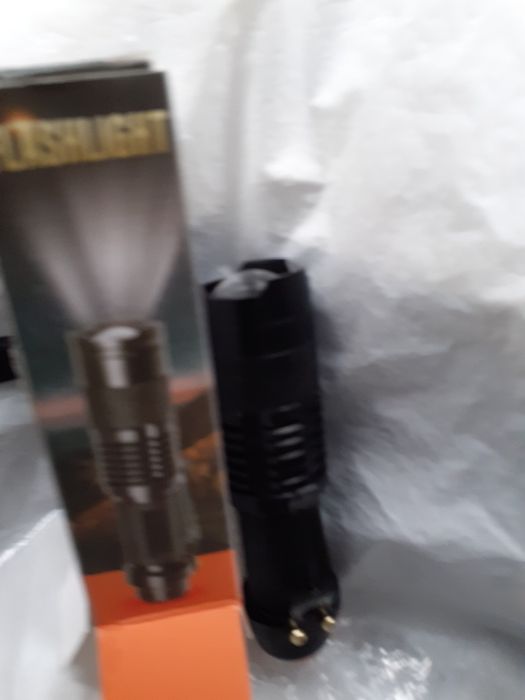 Тактичний новий якісний ліхтар з лінзою(3 режими),алюміній з