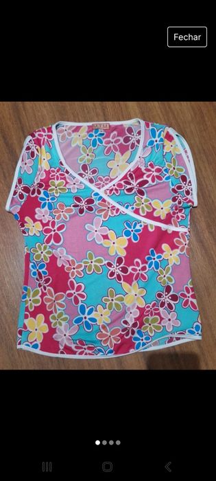 Camisola  flores