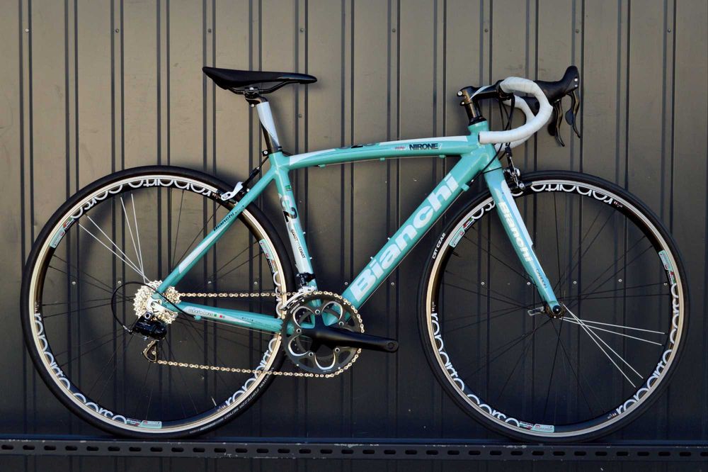 Malutka szosa XXS XS celeste BIANCHI VIA NIRONE 7 Veloce r44/51 szosowy mała rama RATY Faktura Wysyłka