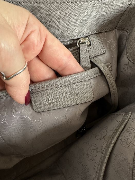 Michael Kors Sutton oryginalna szara nowa z metką skóra saffiano