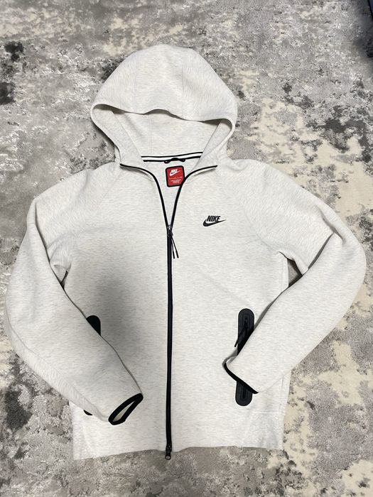Толстовка мужская Nike Tech Fleece White