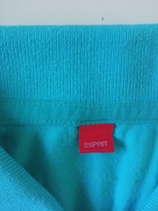 Esprit damska koszulka polo bawełniana r M
