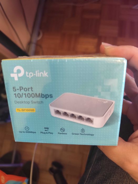 LAN Switch 5 portas509381238189598720