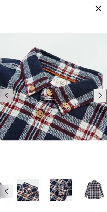 Koszula flanelowa r.140/146 Cool Club Nowa