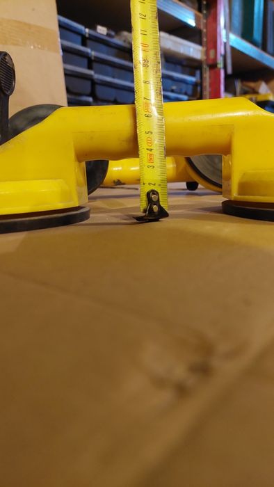 Podwójna przyssawka do szyb płytek gresu