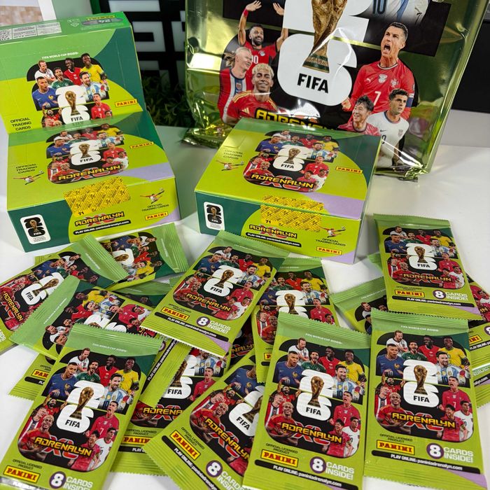 Картки PANINI FIFA World Cup 2026 Adrenalyn XL колекційні карточки Фіфа Чемпіонат Світу 2026 ПАНІНІ
