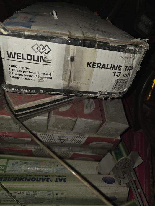 Керамічні зварювальні підкладки Weldline Keraline TA3 13мм (коробка 36м) ЦІНА ВКАЗАНА ЗА ВСЮ КОРОБКУ (36 метрів)