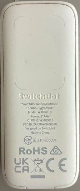 Термогігрометр SwitchBot 3 шт.