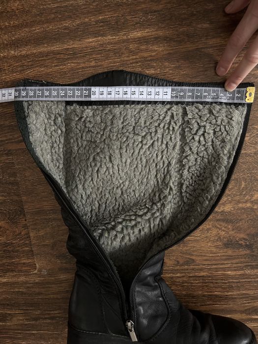 Зимові жіночі чоботи нат. шкіра