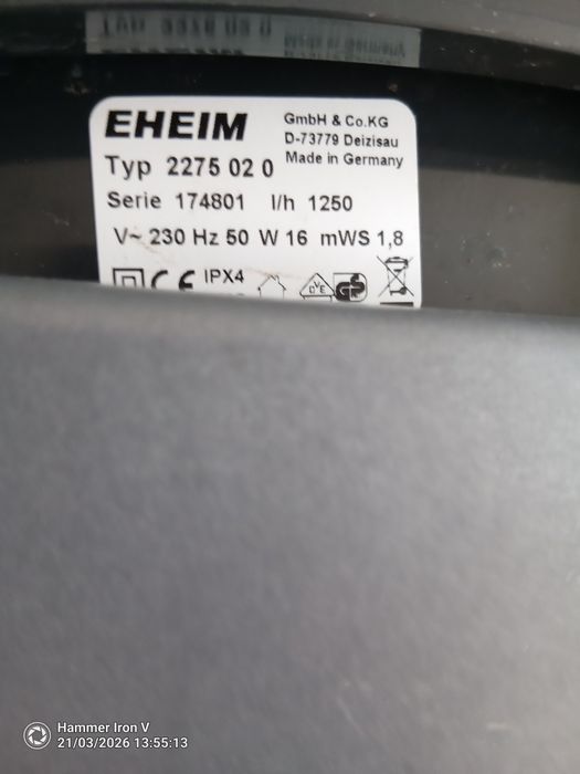 Filtr kubełkowy eheim profesional 4+ 600