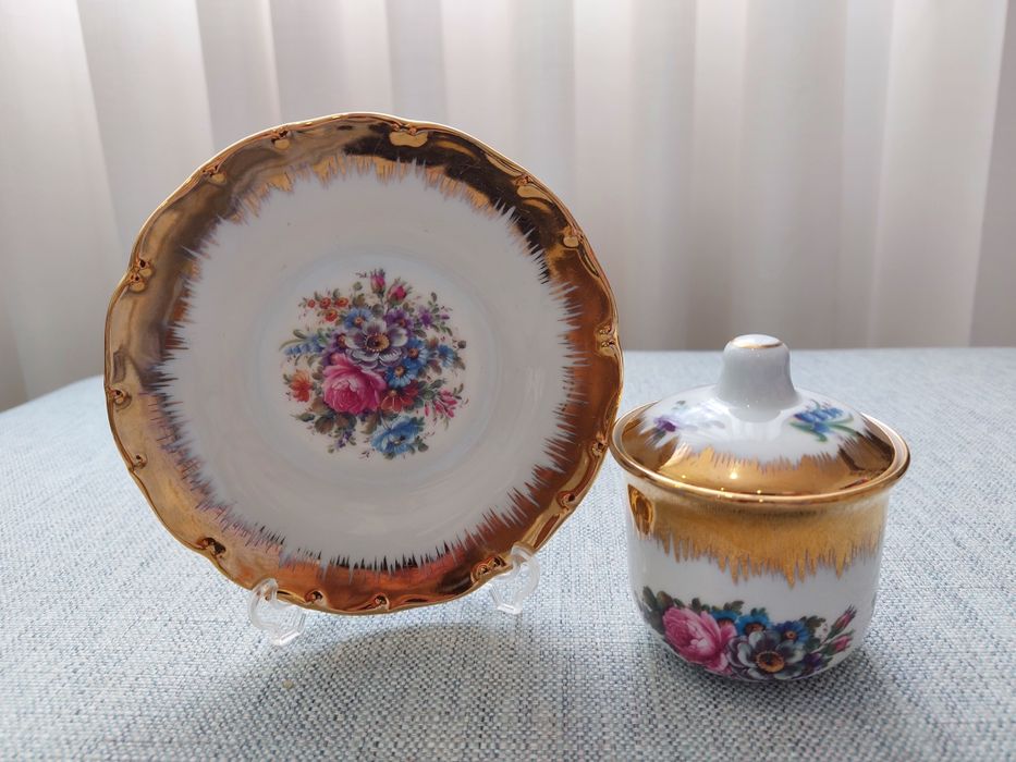 Peça decorativa em porcelana LIMOGES