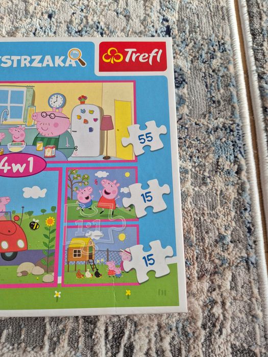 Puzzle Peppa 4 obrazki