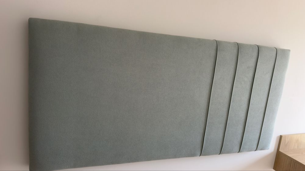 Cabeceira de Cama de Casal Estofada