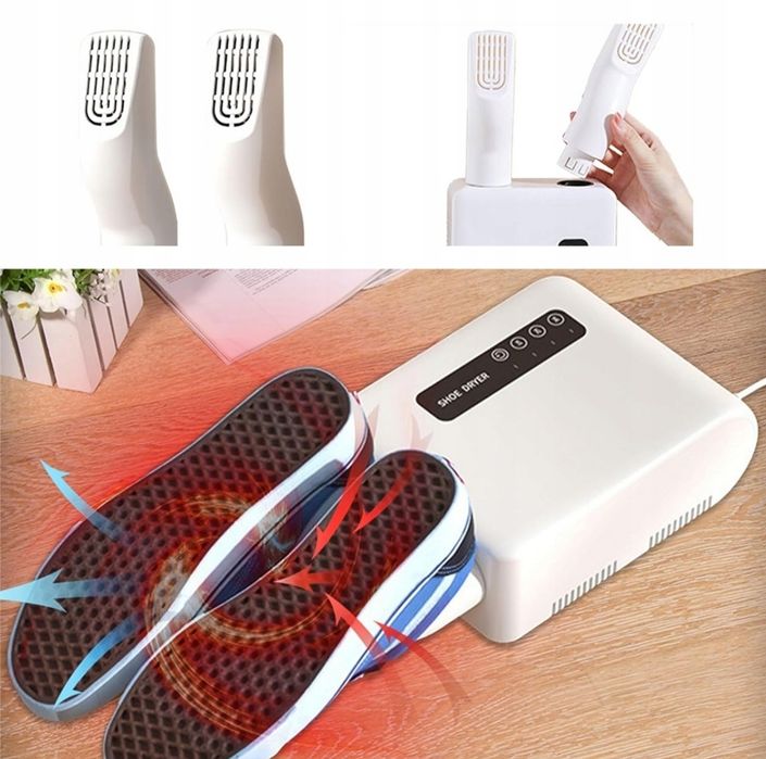 Osuszacz Do Butów Rękawic Skarpet Czapek Suszarka Z Timerem 3 Tryby