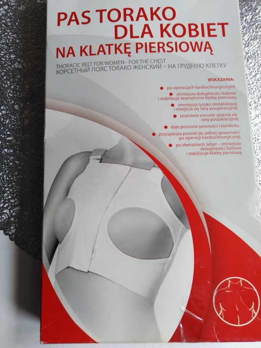 Gorset dla kobiet,stabilizujący,rozm.L 90-100cm