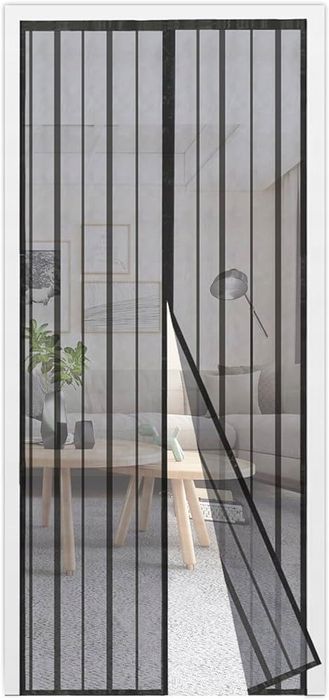 Sekey 95x215 cm Magnetyczna Moskitiera Do Drzwi Przeciw Owadom
