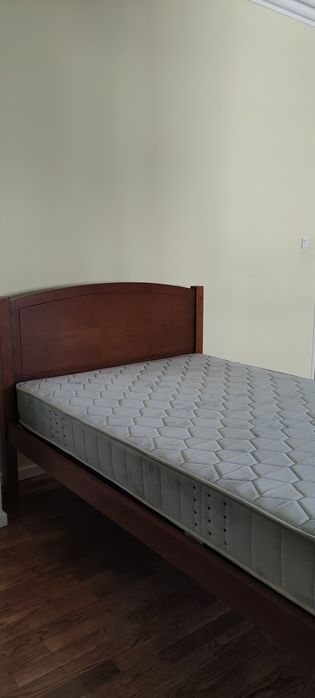 Cama + estrado + colchão