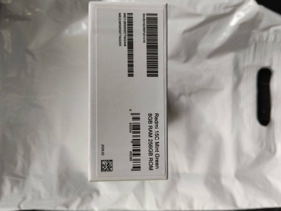 Redmi 15 c 16(8+8)/256