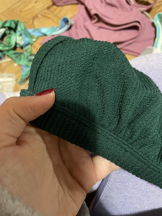 Biquini parte de cima verde M