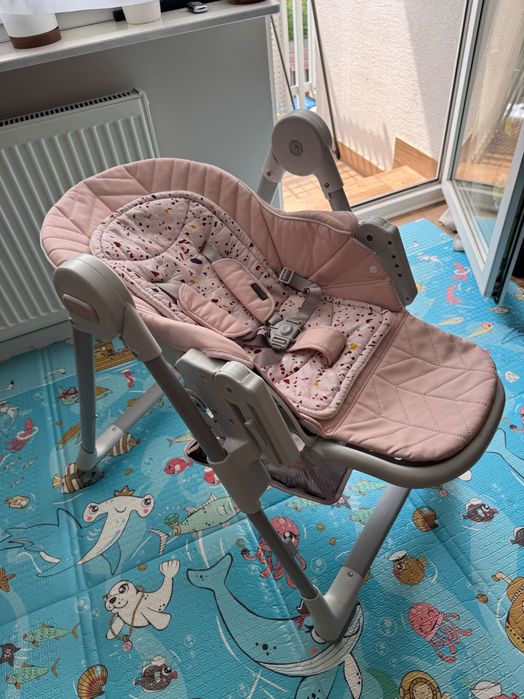 Kinderkraft Lastree 2w1 krzesełko do karmienia