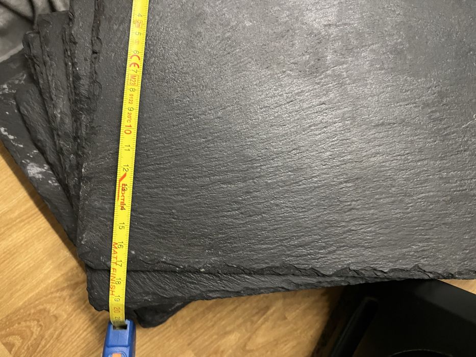 Lote de 12 Ardosias Naturais para Restauracao (32x17)